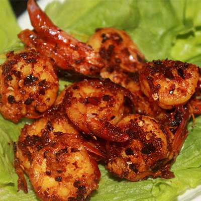 "Chilli Fried Prawns ( The Spicy Venue) - Click here to View more details about this Product